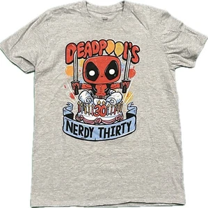 Funko Deadpool Shirt “Nerdy Thirty” 30th Anniversary Marvel Comics Clothing - Picture 1 of 5