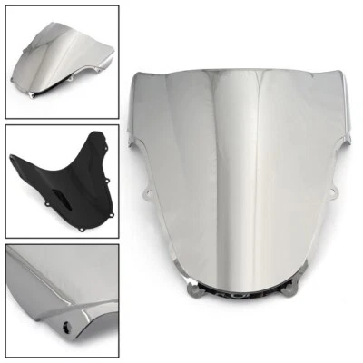 Windshield Windscreen Double Bubble For Suzuki GSXR600/750 2001-2003 K1 Chrome Foto 1 de 4