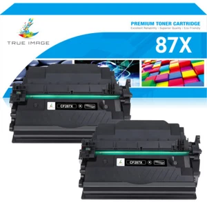 2 PACK High Yield CF287X 87X Toner for HP LaserJet M506dh MFP M527z Pro M501 - Picture 1 of 11