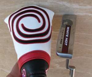 ODYSSEY WHITE HOT PRO 2.0 # 1 BLADE PUTTER 34.5" LONG GOLF CLUB + NEW HEAD COVER - Picture 1 of 7