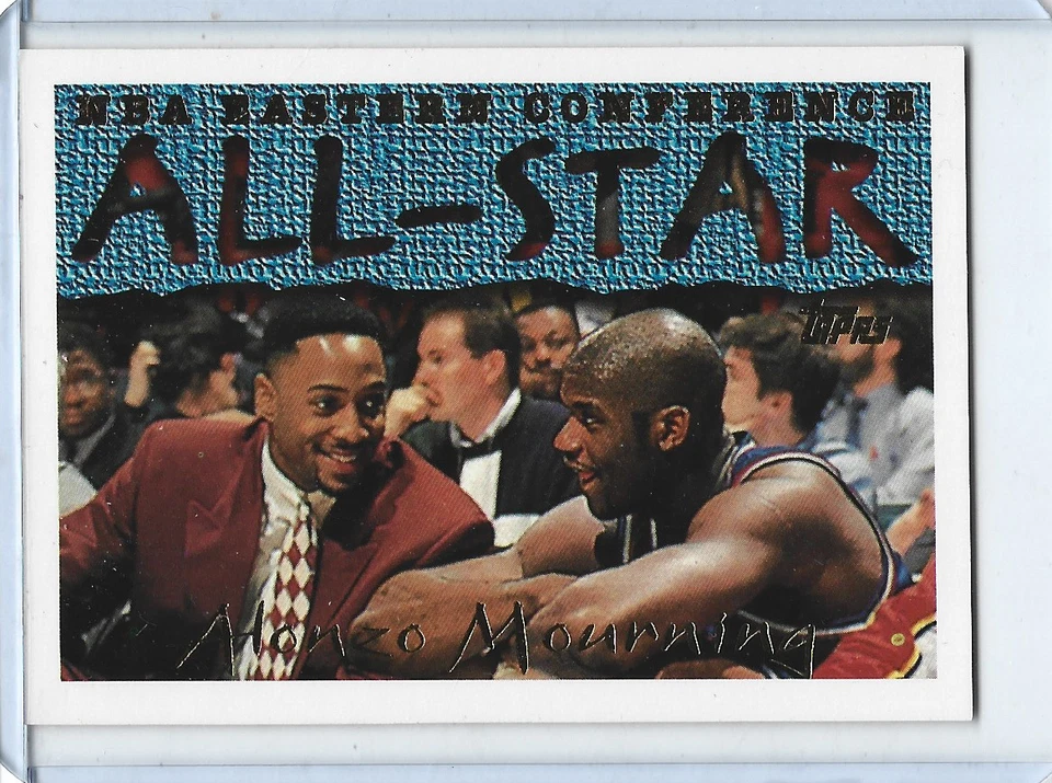Tarjeta de fin de semana Topps Alonzo Mourning All-Star 1994-95 #8 🏀🔥 HOF'er 🔥🏀 Foto 1 de 1