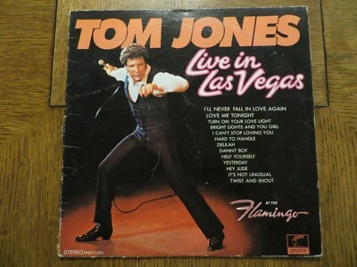 Tom Jones - Live In Las Vegas - 1969 - Parrot XPAS 71031 - Vinyl LP G+/G+ Foto 1 de 4