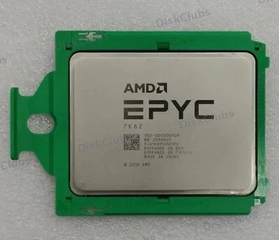 AMD EPYC 7K62 CPU 2.6-3.3 GHz 48 Cores Unlocked OEM of 7642 Great Condition - Bild 1 von 2