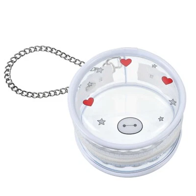 Japan Tokyo Disney Store Baymax Pouch Round tipo di catena trasparente - Immagine 1 di 4