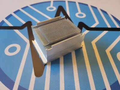 Gateway 960 980 Server CPU Heatsink 8006532 SC PIV R3 041P9801 w/ Fan Bracket - Image 1 of 4