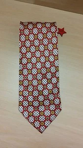 CORBATA EJECUTIVA PARA HOMBRE JIN TAI YANG ROJA AMARILLA ENVÍO GRATUITO - Imagen 1 de 3