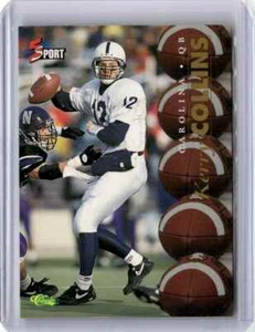 1995 Classic 5 Sport Kerry Collins Football Card #47 - Picture 1 of 2