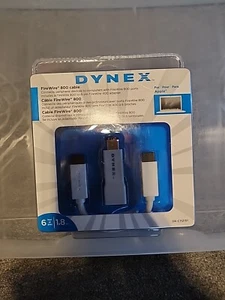 DYNEX FireWire 800 Cable For APPLE 6 Feet 1.8m - Picture 1 of 8