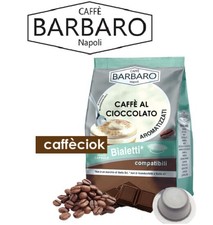 100 CAPSULE CAFFE' BARBARO GUSTO CIOCCOLATO COMPATIBILI BIALETTI