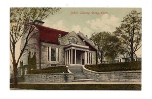 DERBY, CT ~ PUBLIC LIBRARY, DANZIGER & BERMAN PUB ~ used 1909 - Picture 1 of 3