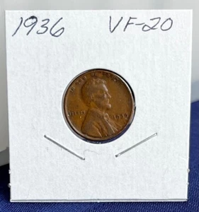 1936-P Lincoln Bronze Wheat Penny - Picture 1 of 2