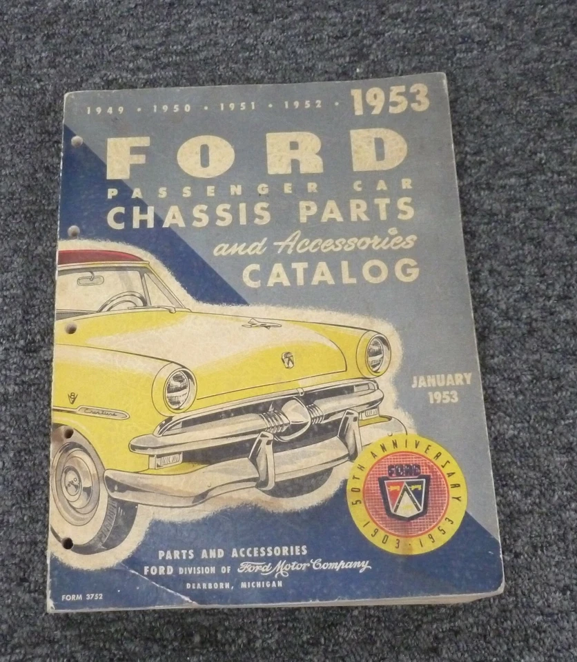 1951 Ford Victoria Crestliner Country Squire Parts & Accessories Catalog Manual - Image 1 of 1