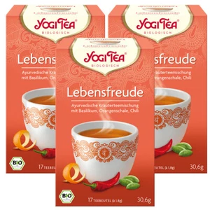 YogiTea Bio Lebensfreude, 3er Pack - Bild 1 von 1