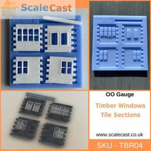 TBR04 Timber Windows Section Tiles - NEW RANGE - Picture 1 of 2