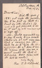 1881 postal card Reverend J D Schindel Allentown PA/re date insciption for bell