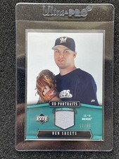 BEN SHEETS #’d /99 RELIC - 2005 Upper Deck - UD Portraits Game Used JERSEY SP
