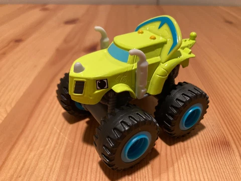 Zeg diecast truck Blaze and the Monster Machines green dinosaur toy car 2014 Cover