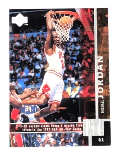 1997-98 UPPER DECK #316 MICHAEL JORDAN GAME DATED MEMORABLE MOMENTS - Picture 1 of 1