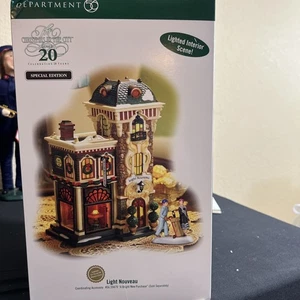 DEPT 56 "LIGHT NOUVEAU" 20th Anniversary 56.59262 CIC  **New In Box** - Picture 1 of 6