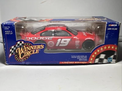 2000 Casey Atwood #19 Dodge 1/24 Diecast Winners Circle NASCAR unopened - Image 1 of 4