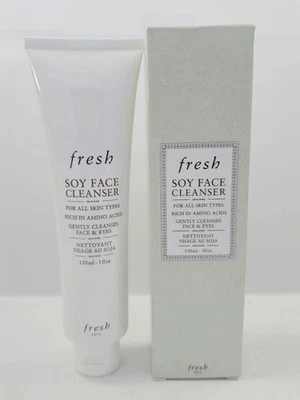 FRESH SOY FACE CLEANSER 5oz/150mL FULL SIZE All Skin Types New In Box  - Image 1 of 3