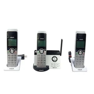 VTech IS8121-3 Cordless Phone System Bluetooth Answering Machine 3 Handsets - Picture 1 of 11