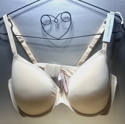 Sutiã feminino Victoria Secret 40DD novo com etiquetas camiseta push up bege com fio - Imagem 1 de 4