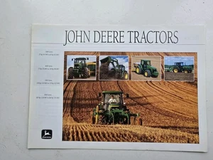 JOHN DEERE TRACTOR RANGE SALES BROCHURE (3000/6000/7000/8000 SERIES) - Picture 1 of 1