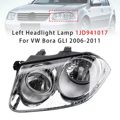 Left Headlight Lamp 1JD941017 For VW Bora GLI 2006-2011 - image 1 of 4