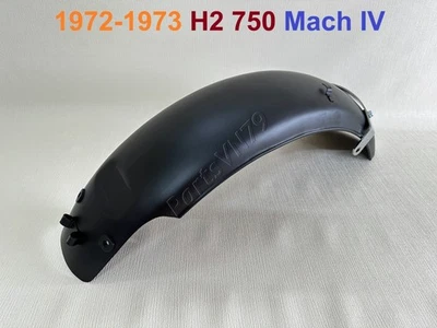 Guardabarros trasero Kawasaki Triple H2 750 Mach IV 1972-1973. Guardabarros H2750 H2A 750cc Foto 1 de 4
