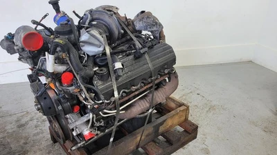 2003-2004 Ford F250 6.0L Diesel Engine 344k Miles **RUNS GOOD ASK FOR VID** - Image 1 of 4