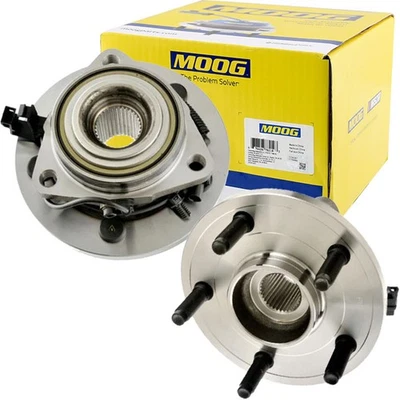 Juego de bujes de cojinete de rueda delantera Moog para Mitsubishi Raider 2006-2008 Ram dakota 2011 Foto 1 de 4