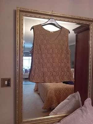 Ladies Lace Top. Viyella Size 12 - Image 1 of 4