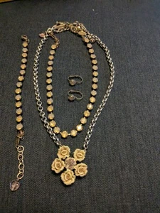 Conjunto de joyas Sabika Print Ideas otoño/invierno 2013 usado en excelente estado - Imagen 1 de 6