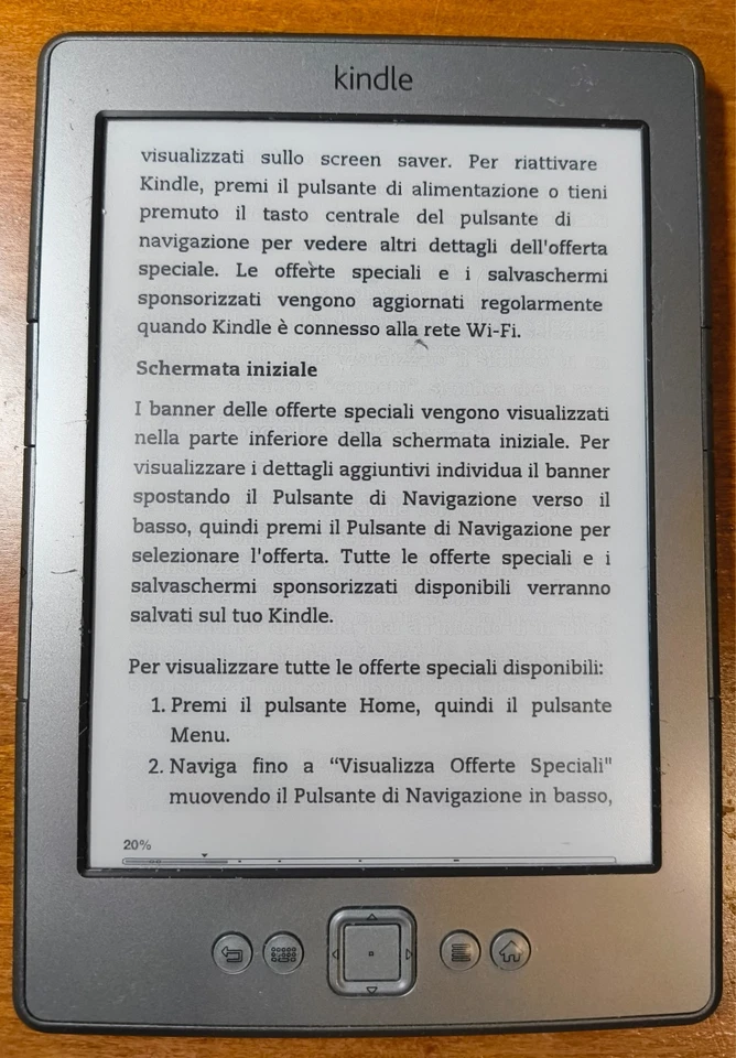 Kindle (5ª Generazione D01100)  – usato, perfettamente funzionante  - Immagine 1 di 3