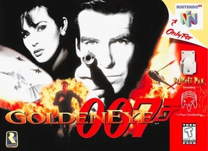 1997 Nintendo 64 007 Goldeneye BOX ART Poster 11X17 N64 James Bond ๐น๐บ๐ฟ - Picture 1 of 3