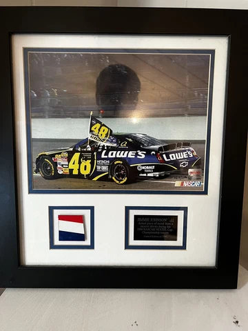 Jimmie Johnson 2006  Nascar championship Memorabilia Plaque Limited Edition Cover