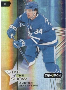 21-22 2021-22 Synergy Auston Matthews Star of the Show #SOS-1 Leafs - Picture 1 of 1