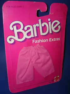 Superstar Era Barbie Puppe MODE EXTRAS #9869 rosa Shorts Philippinen 1984 - Bild 1 von 3