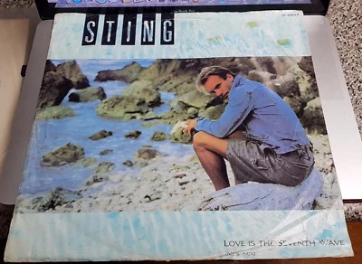 Sting - Love Is The Seventh Wave / Consider Me Gone (live) - 1985 12" Single - Image 1 of 3