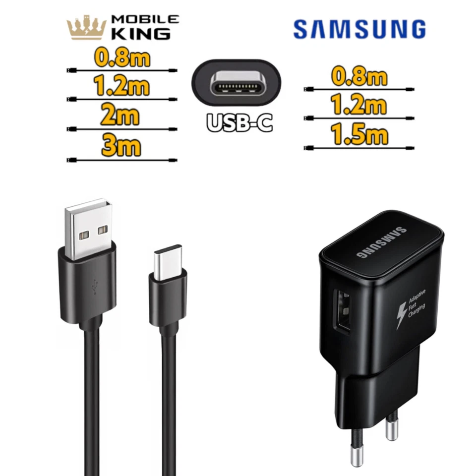 Samsung 15W Schnellladegerät - Schwarz (EP-TA200NBEGIN)