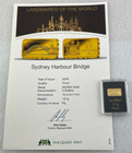 2018 Sydney Harbor Bridge Landmarks of the World 1/2g 9999 Gold Rectangular Coin