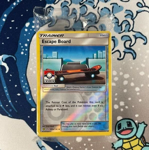 Escape Board 122a/156 Pokemon League Promo Sun & Moon Pokemon Cards NEW/SEALED - Picture 1 of 3