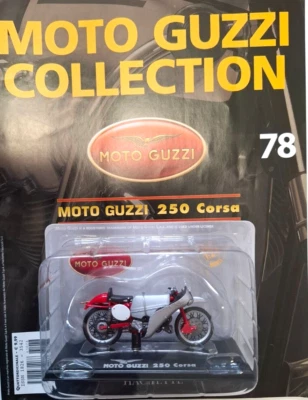 HACHETTE STARLINE 1:24 MOTO GUZZI  250 CORSA  CON FASCICOLO 78 - Immagine 1 di 2