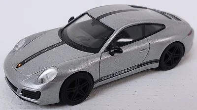 HERPA NUEVO HO 1/87 Porsche 911 Carrera Deportivo en Acabado Metálico Plateado Foto 1 de 4
