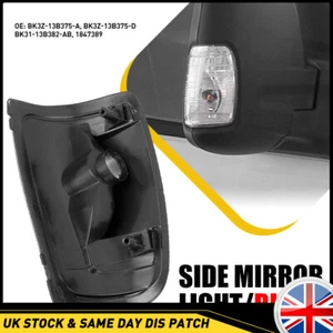 Mirror Turn Signal Lens Pair Set of 1 For Ford Transit Van T150 T250 T350 New RH - Picture 1 of 10