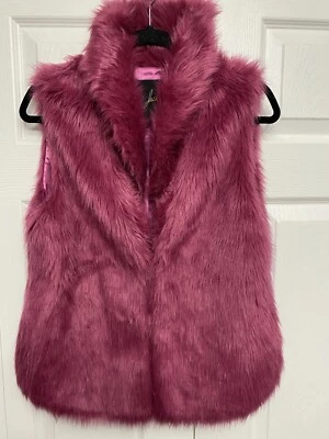 Colete feminino Jack de pele sintética roxa - Tamanho G - Imagem 1 de 4