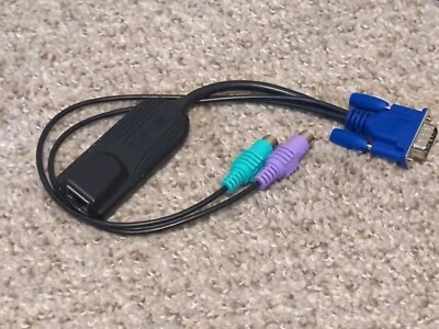 Raritan DCIM-PS2 Dominion Computer I/F Module (CIM) for VGA, PS/2 ports - KVM - Image 1 of 2