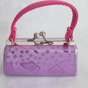 El bolso con estampado de mariposa de lavanda se adapta a las muñecas American Girl de 18 " - Imagen 1 de 1