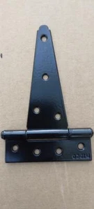 100- Black 5" Heavy Duty T-Hinges, Incl. 2" Black Countersunk Screws (m-hdth5b) - Picture 1 of 2